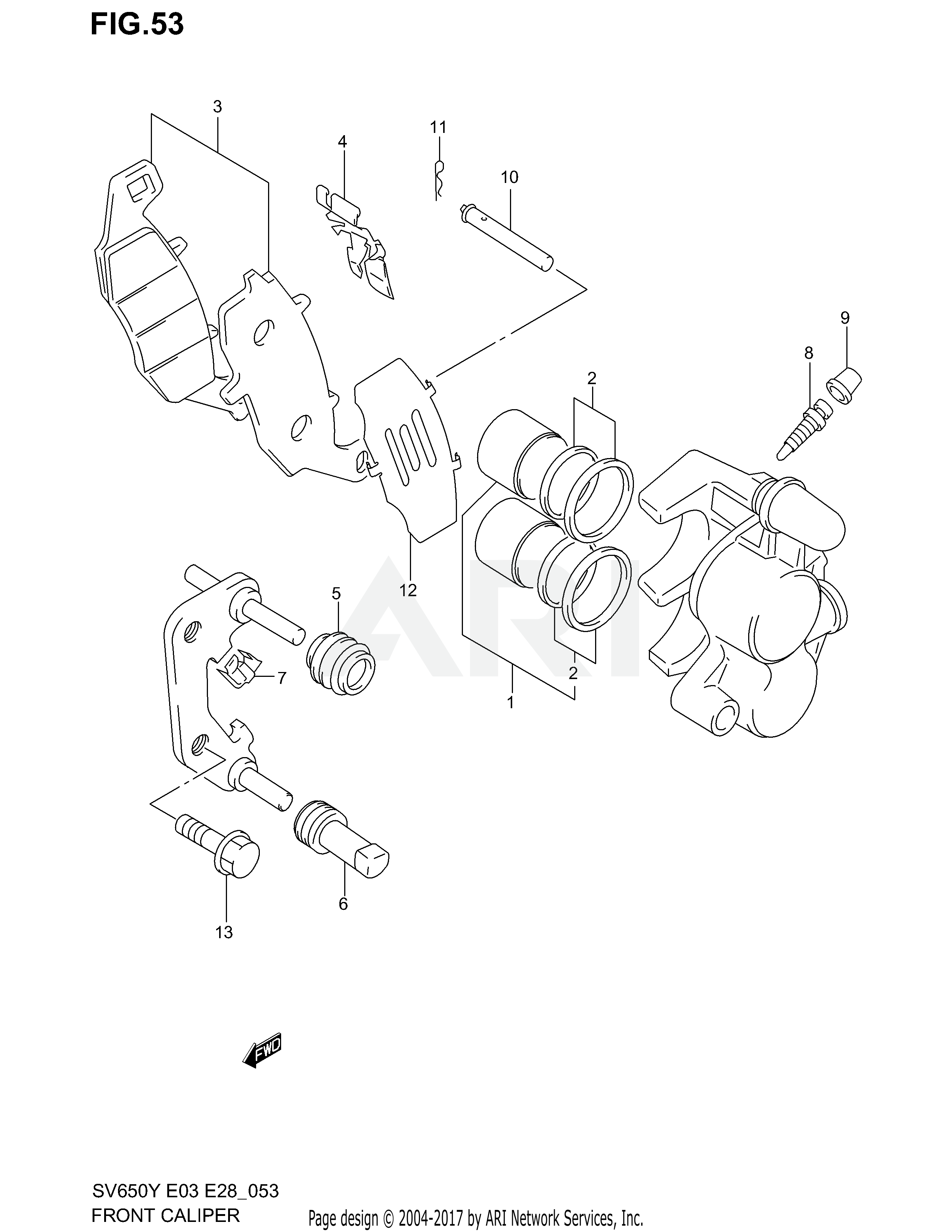 FRONT CALIPER