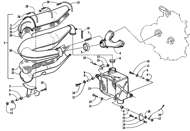 EXHAUST ASSEMBLY