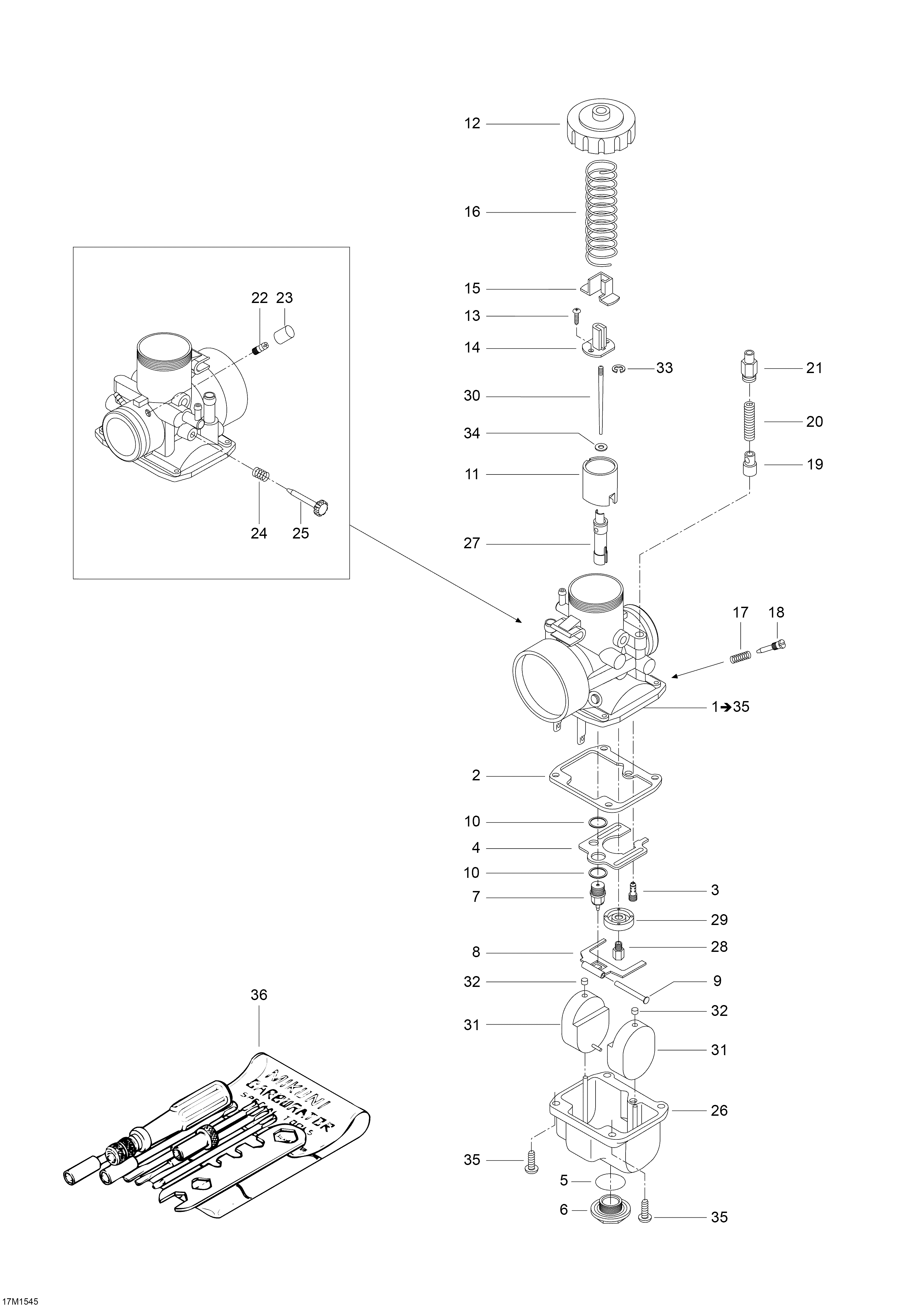 Carburetor _17M1545