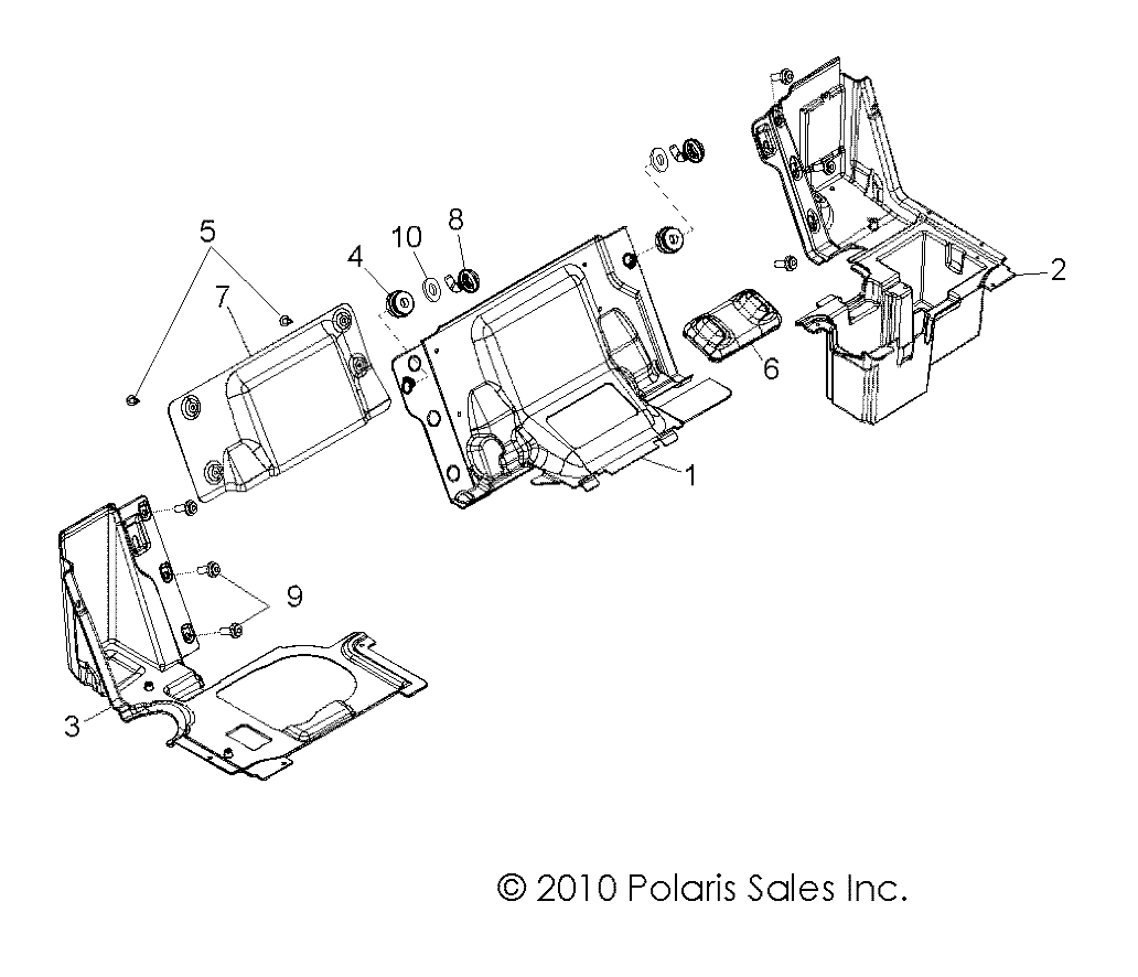 BODY, SEAT DIVIDER - R11JH87AA/AD (49RGRSEATDVD11RZR875)