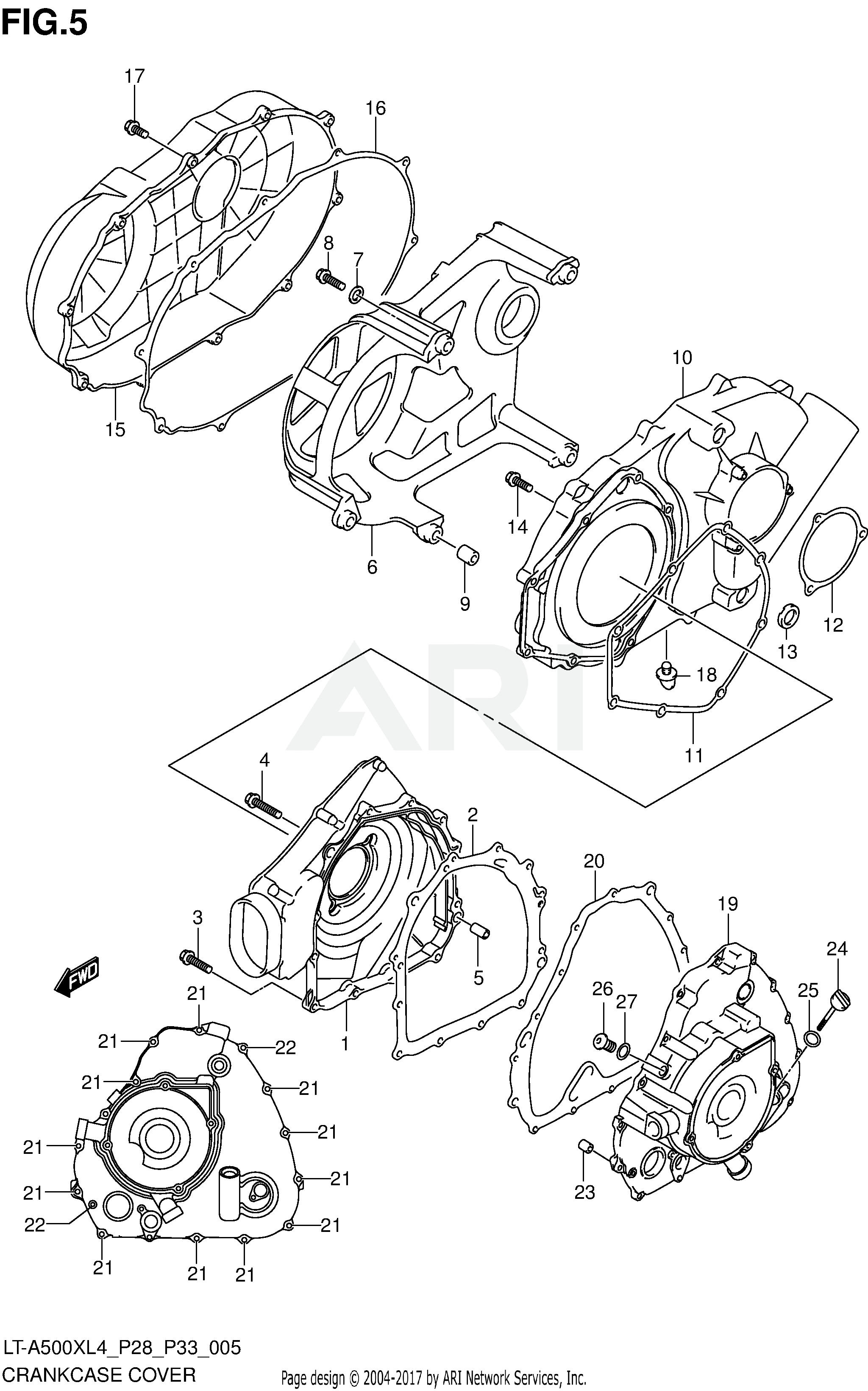 CRANKCASE COVER