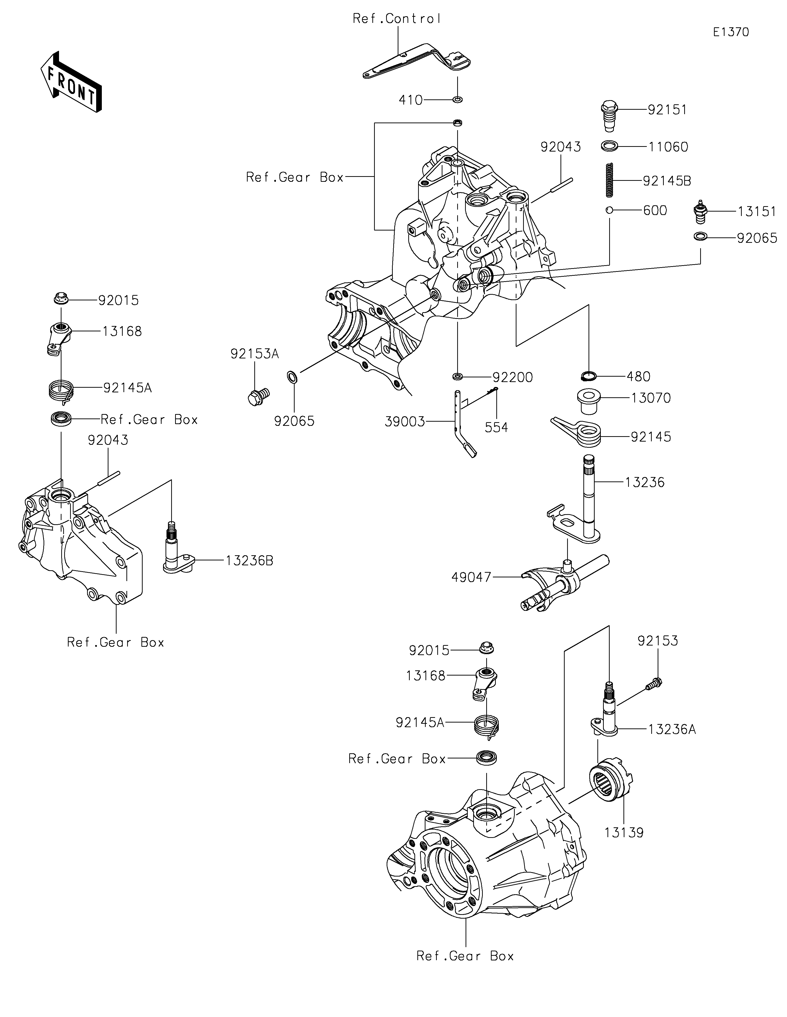 Gear Change Mechanism