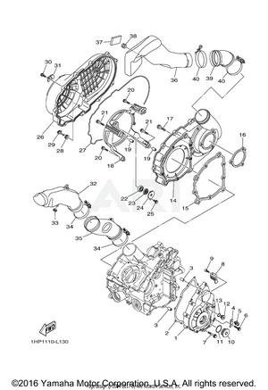 CRANKCASE COVER 1