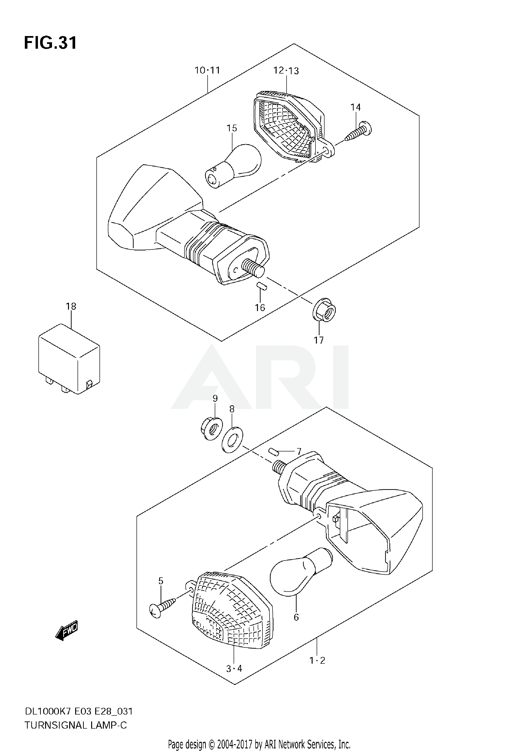 TURNSIGNAL LAMP