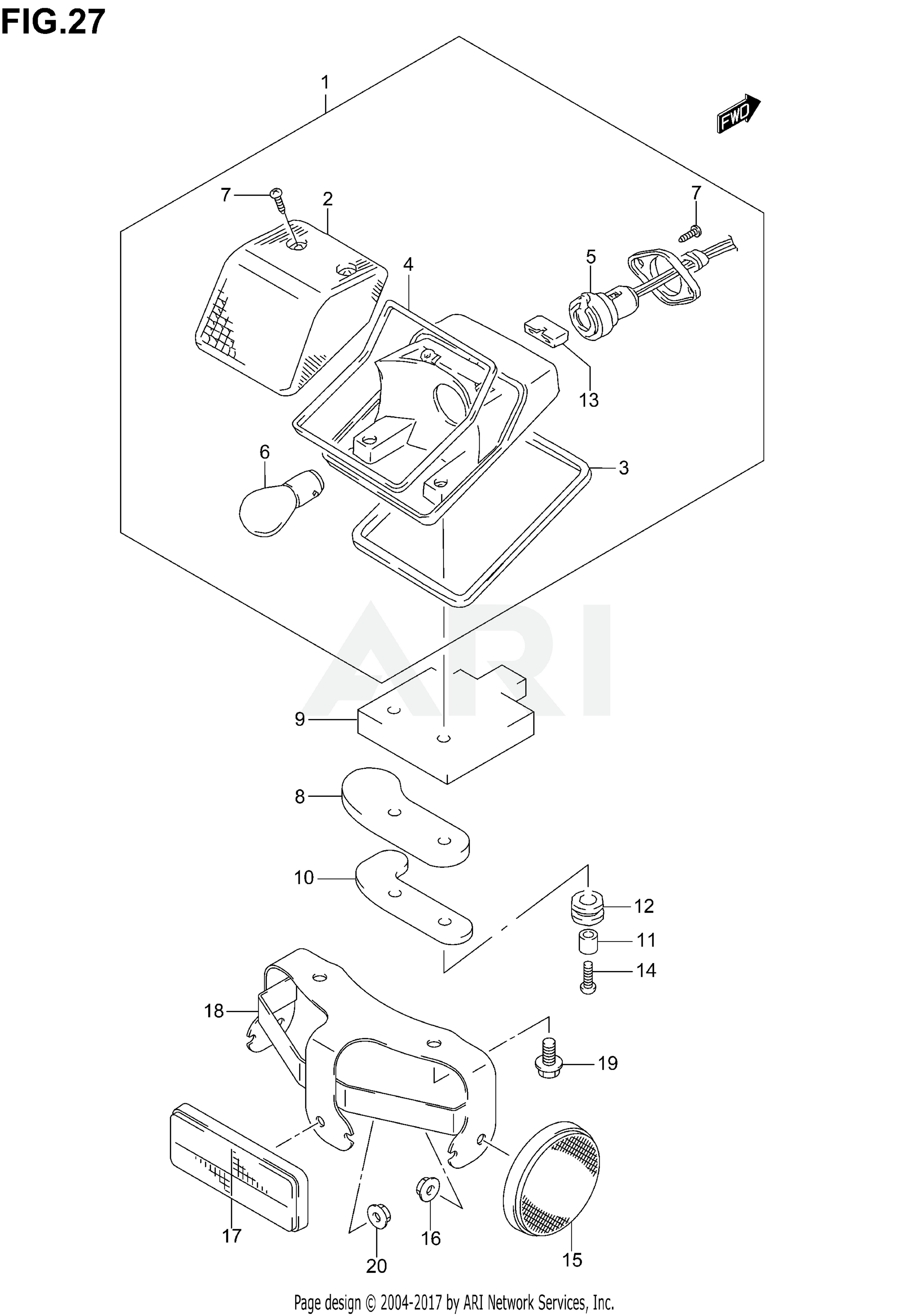 REAR COMBINATION LAMP