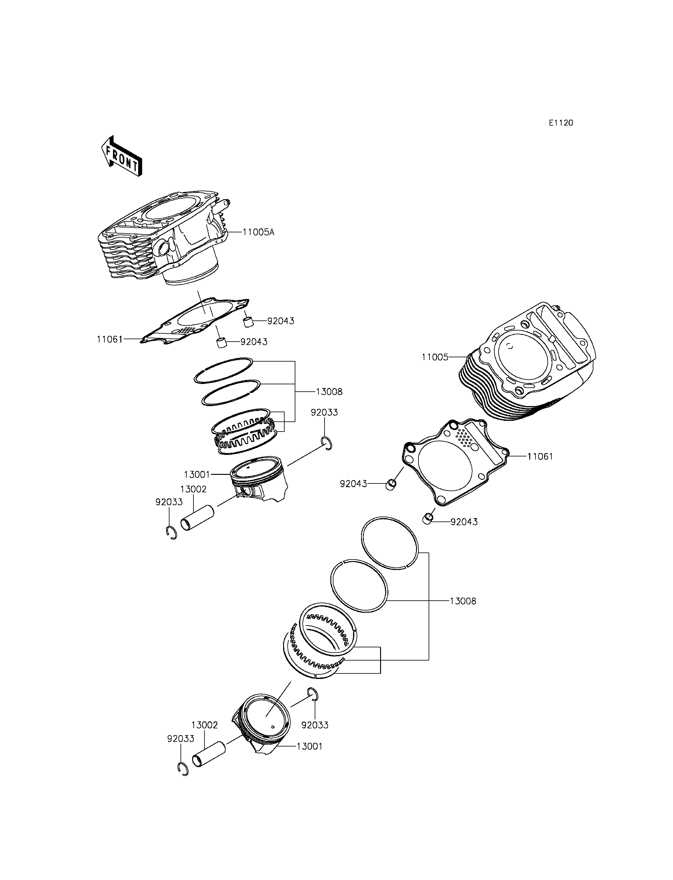 Cylinder/Piston(s)