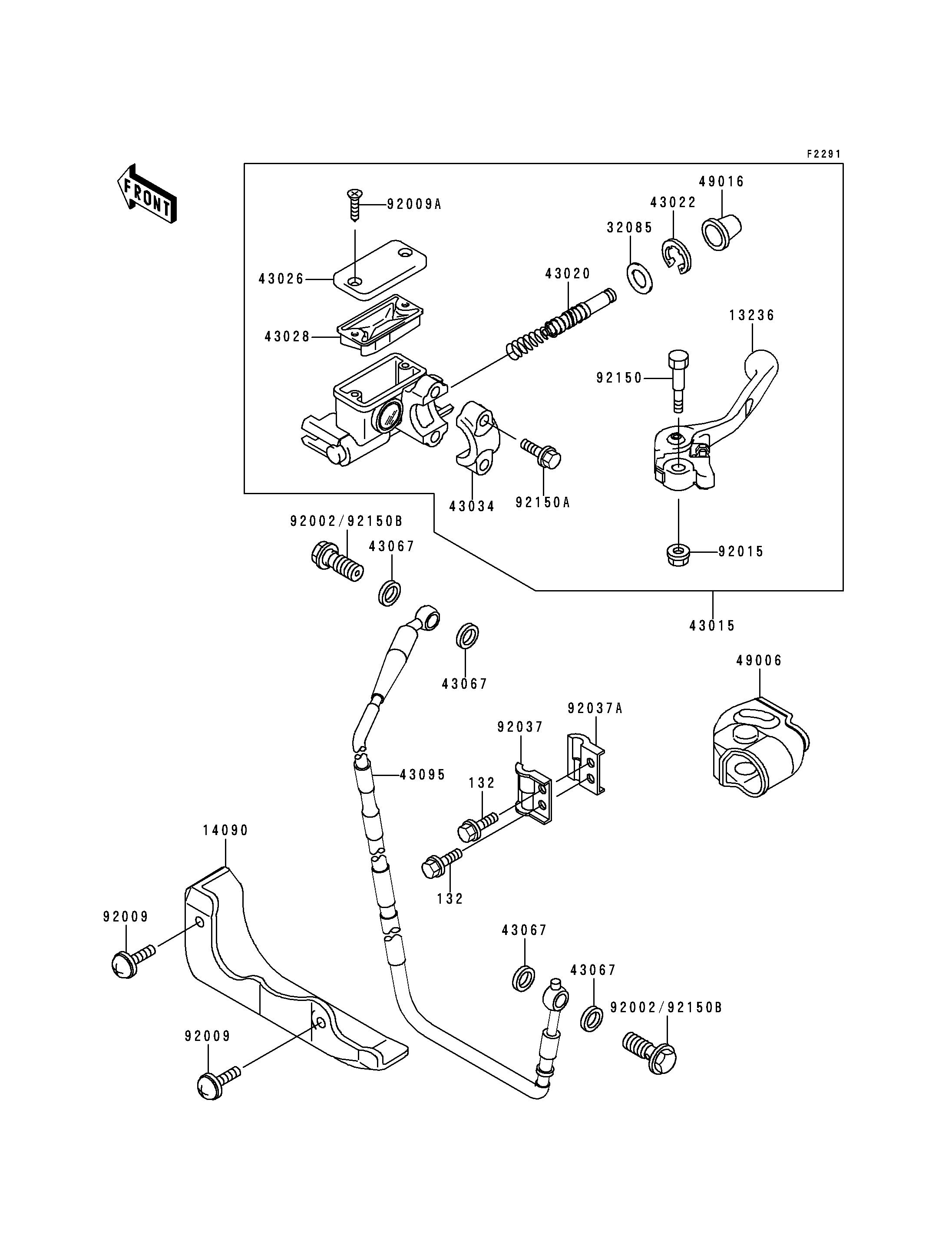 Front Master Cylinder