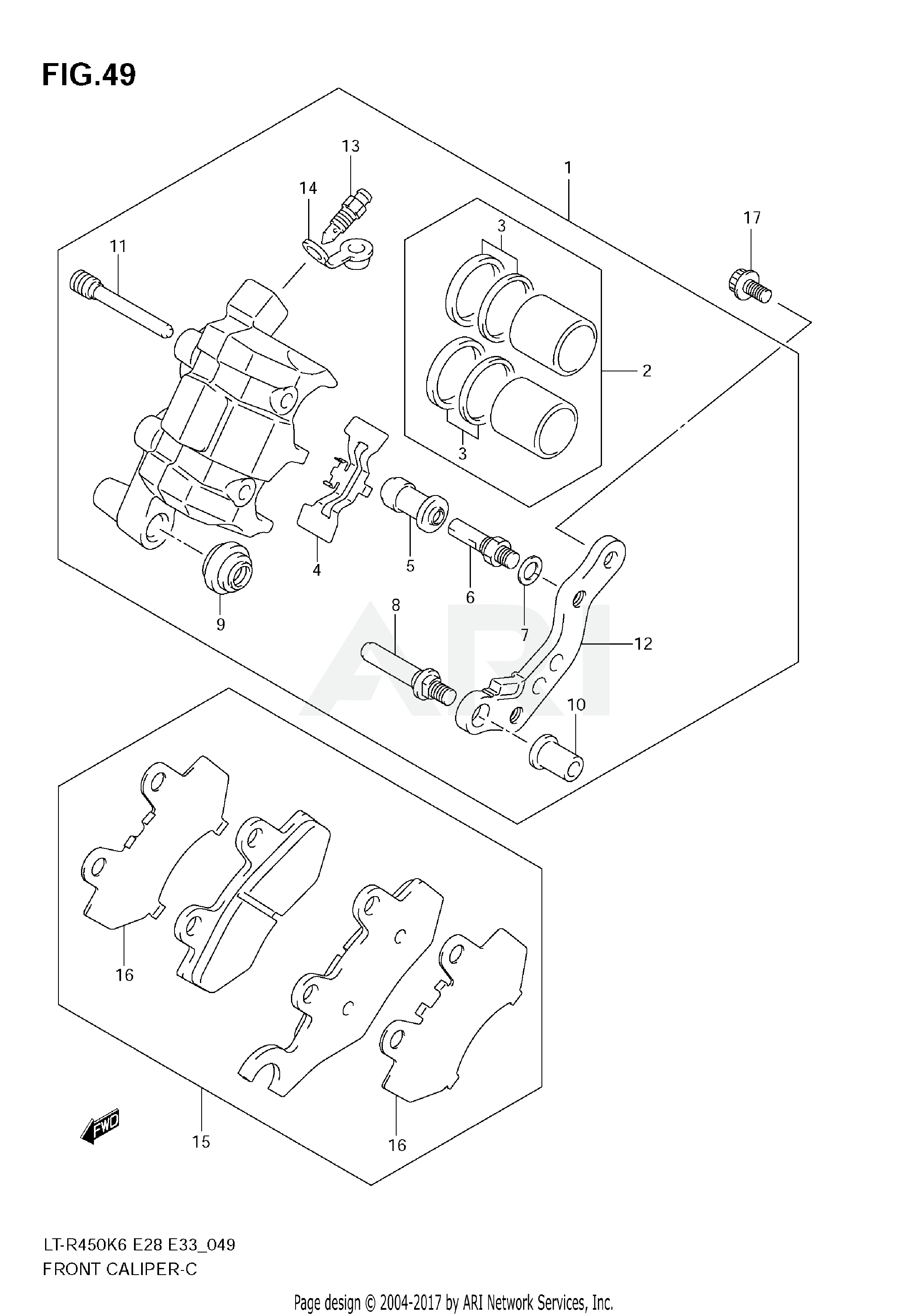 FRONT CALIPER