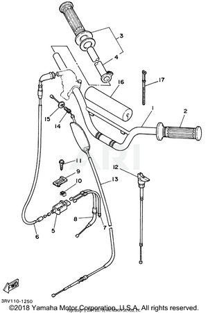 STEERING HANDLE CABLE