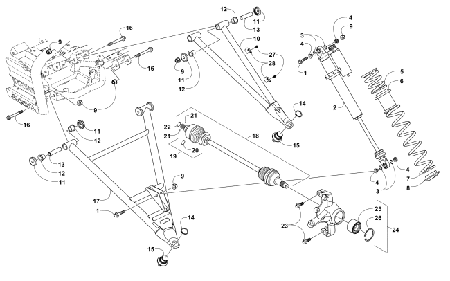 FRONT SUSPENSION ASSEMBLY