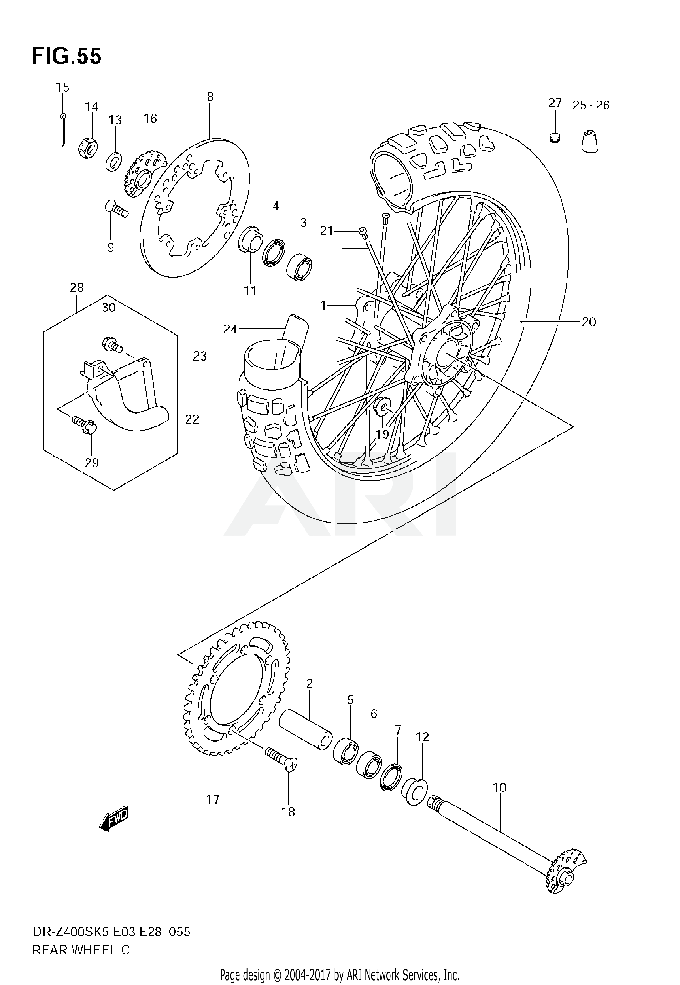 REAR WHEEL