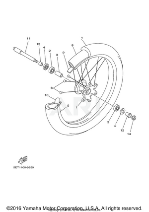 FRONT WHEEL