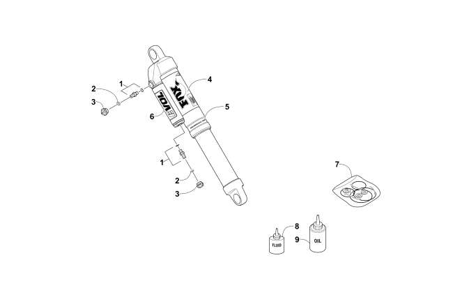 FRONT SUSPENSION SHOCK ABSORBER