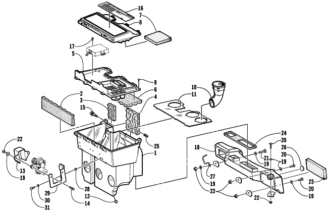 AIR SILENCER ASSEMBLY