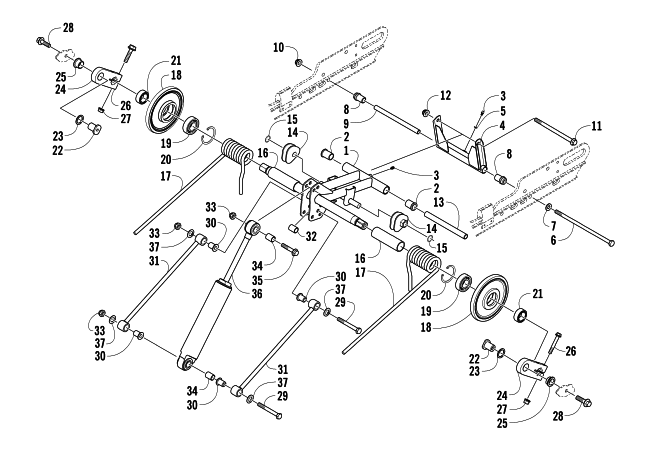 REAR SUSPENSION REAR ARM ASSEMBLY