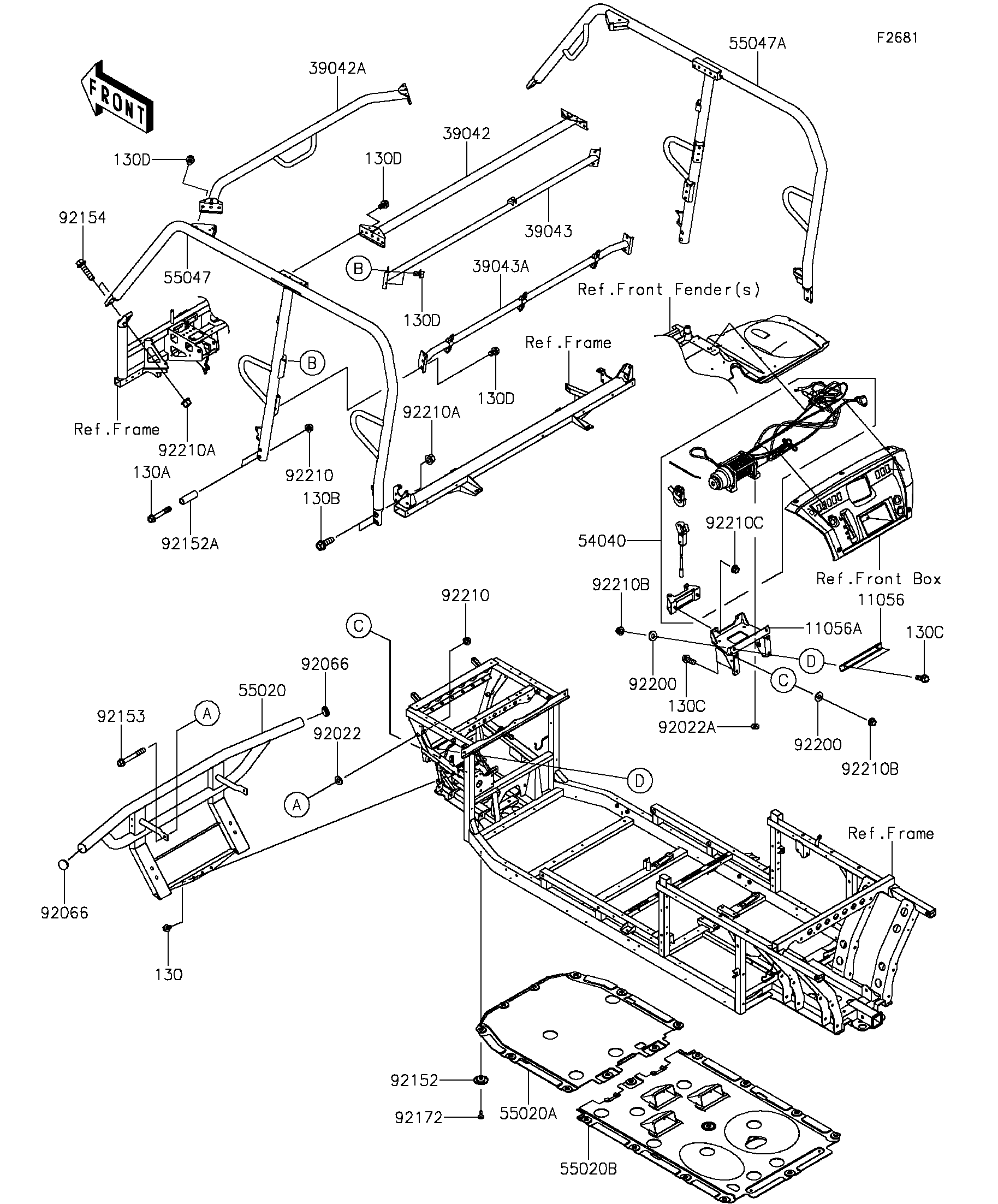 Guards/Cab Frame