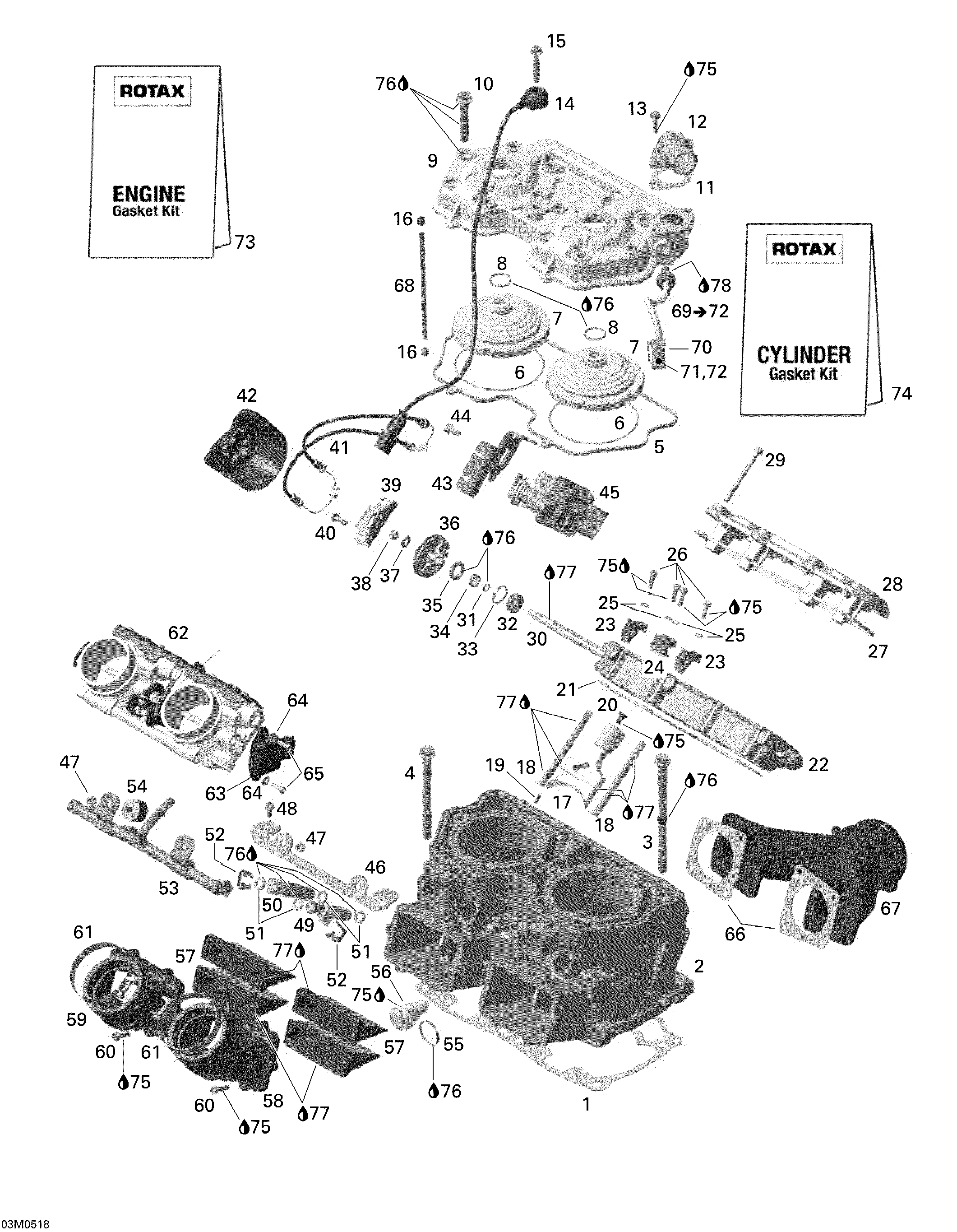 Cylinder and Cylinder Head