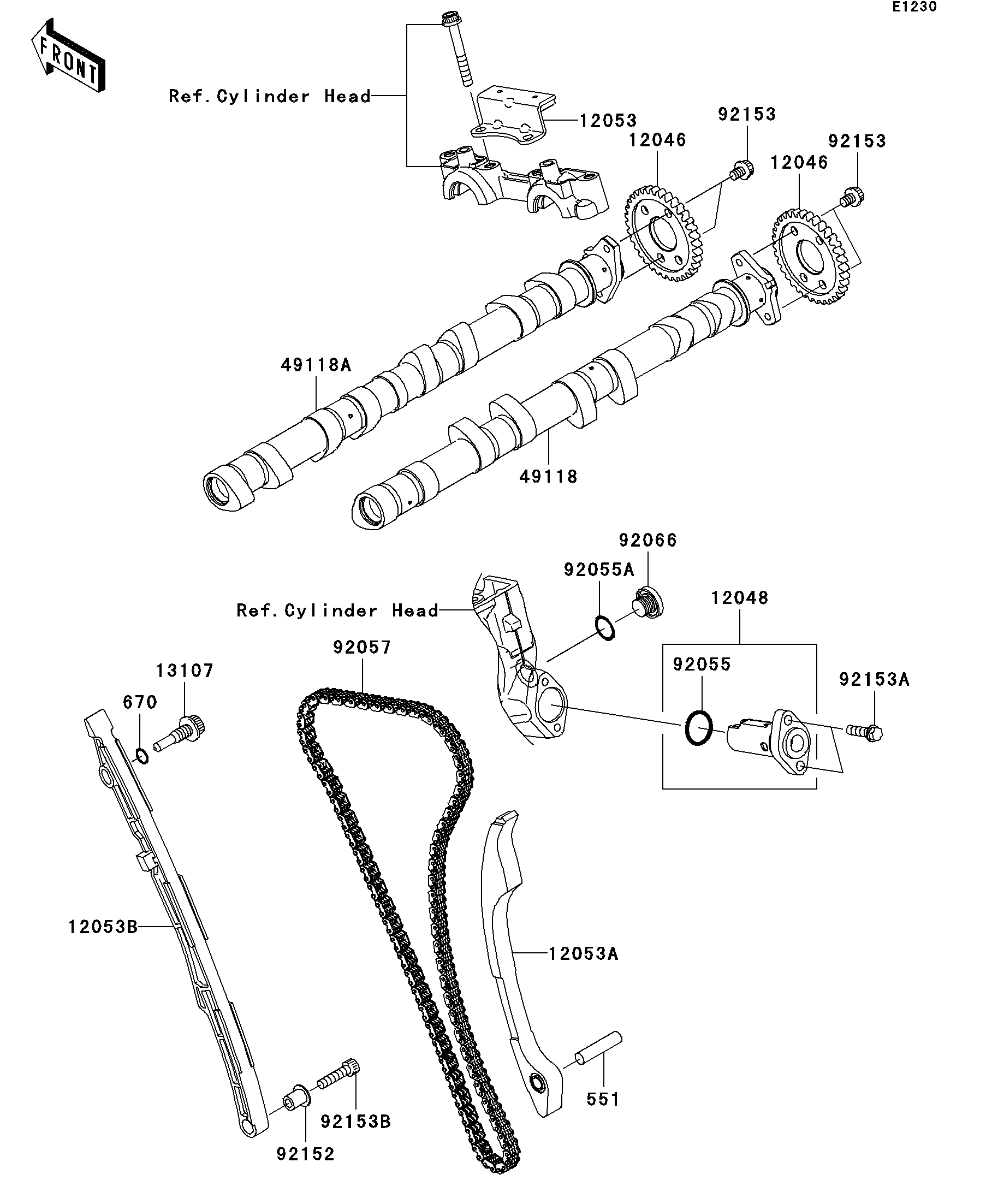 Camshaft(s)/Tensioner