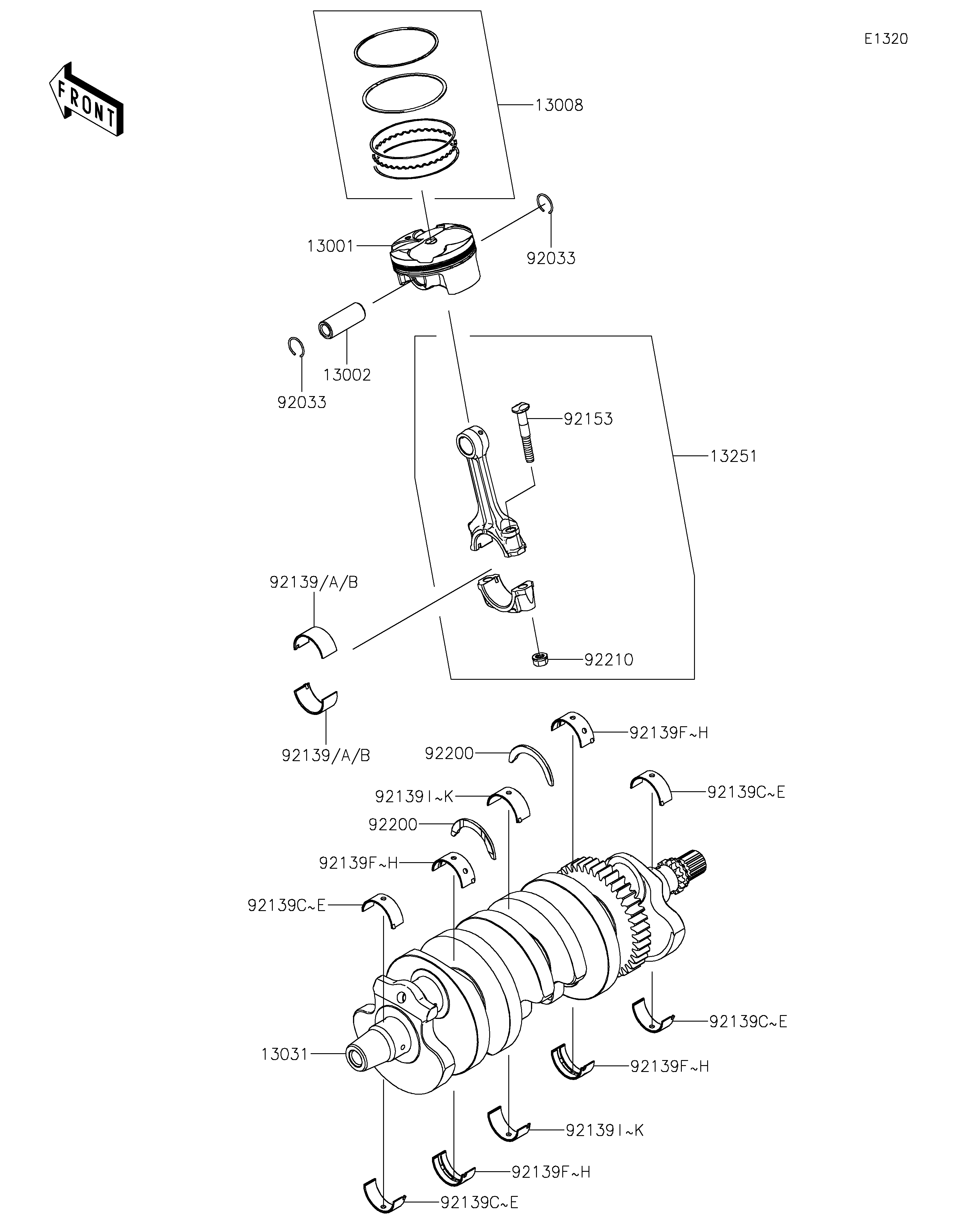 Crankshaft/Piston(s)