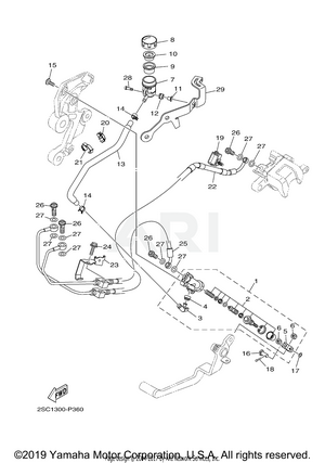 REAR MASTER CYLINDER