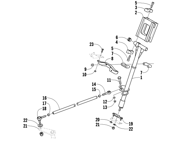 STEERING POST ASSEMBLY