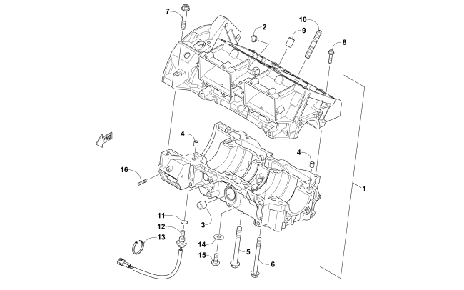 CRANKCASE ASSEMBLY