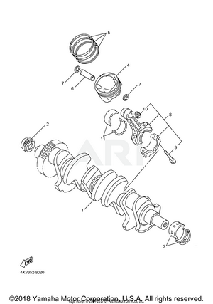 CRANKSHAFT PISTON