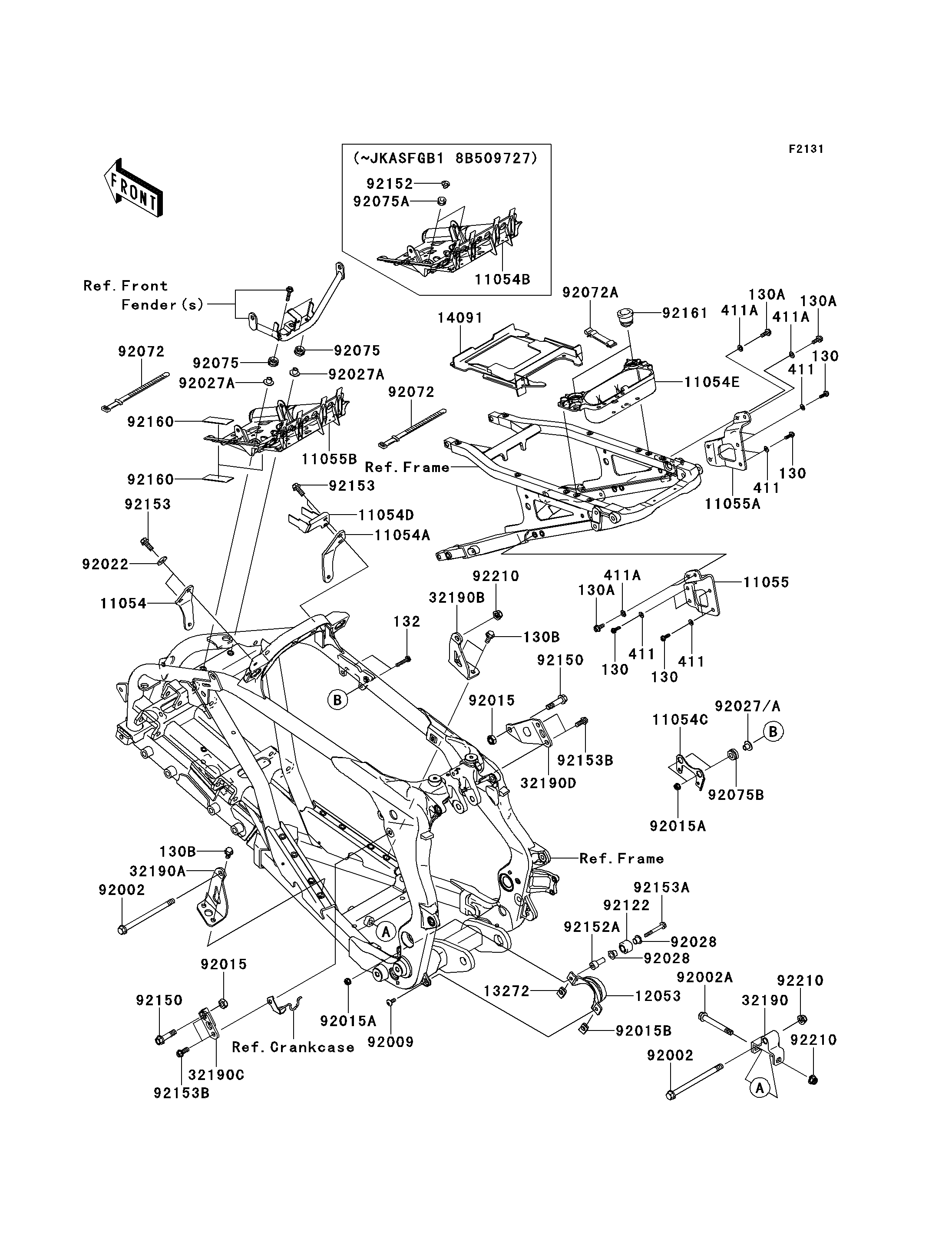 Frame Fittings(B8F/B8FA)