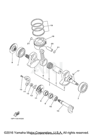 CRANKSHAFT PISTON