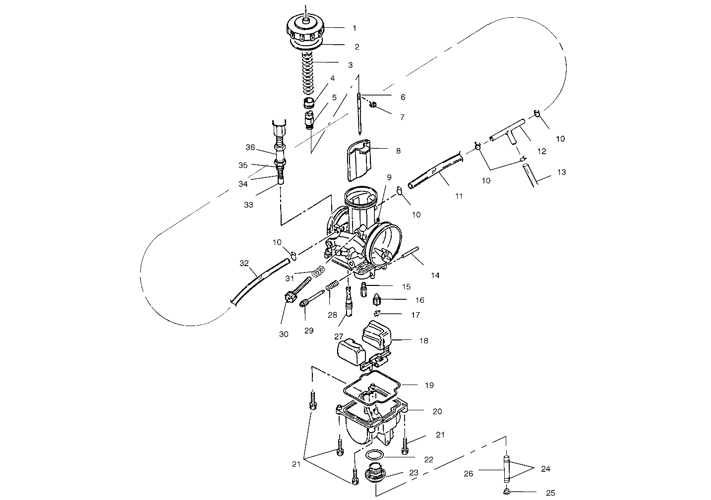 CARBURETOR - S01SS7AS (4960946094C012)