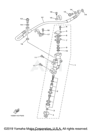 REAR MASTER CYLINDER