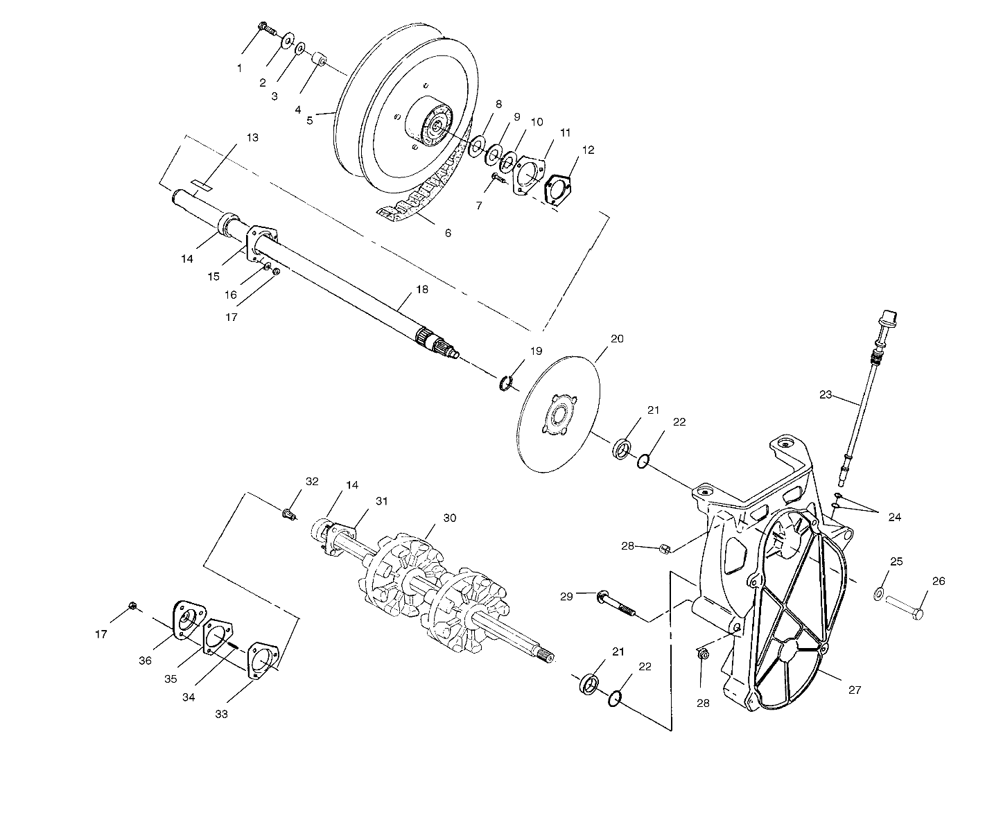 DRIVE TRAIN - S01SR5AS (4960386038B004)