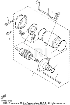 STARTING MOTOR