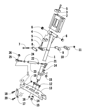 STEERING POST ASSEMBLY