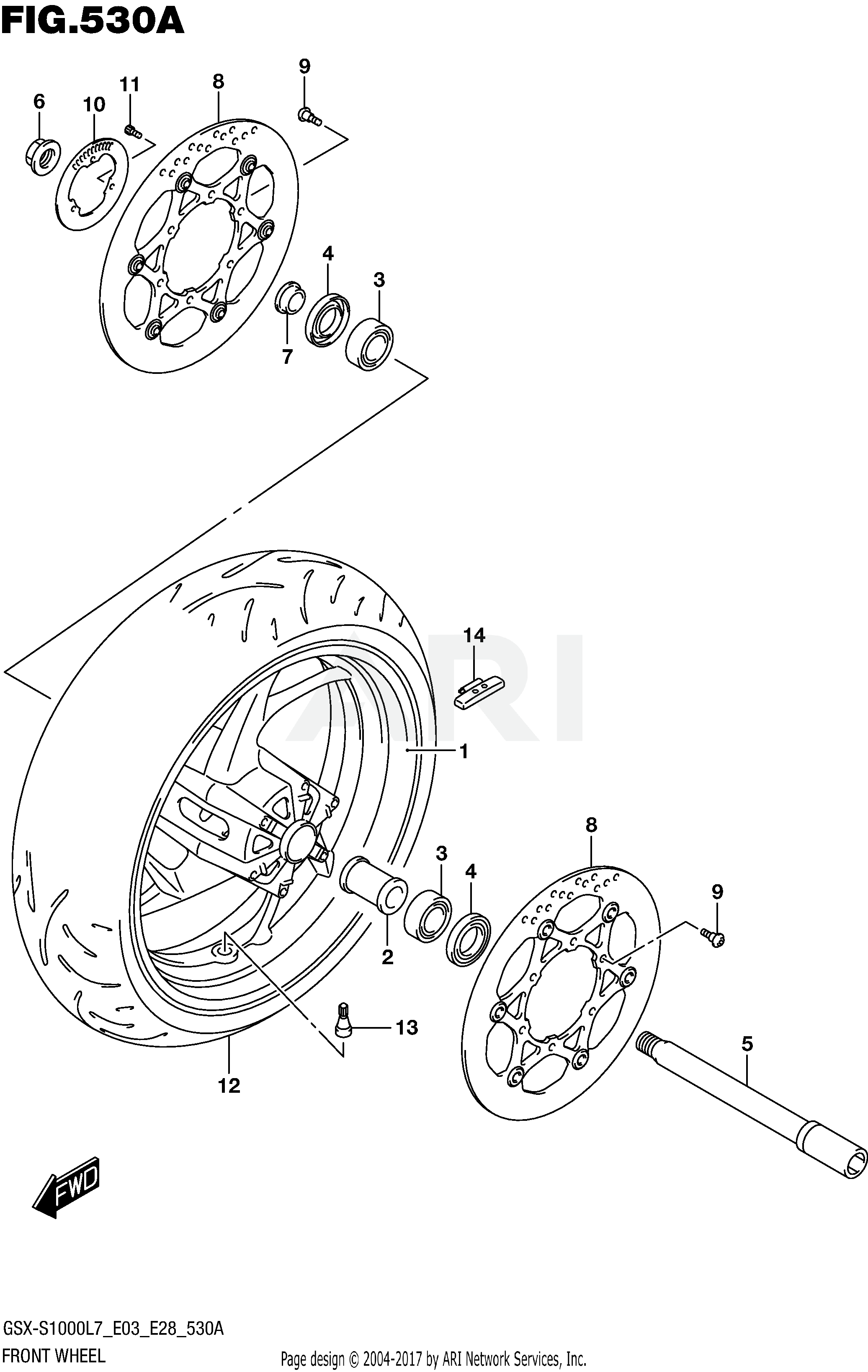 FRONT WHEEL