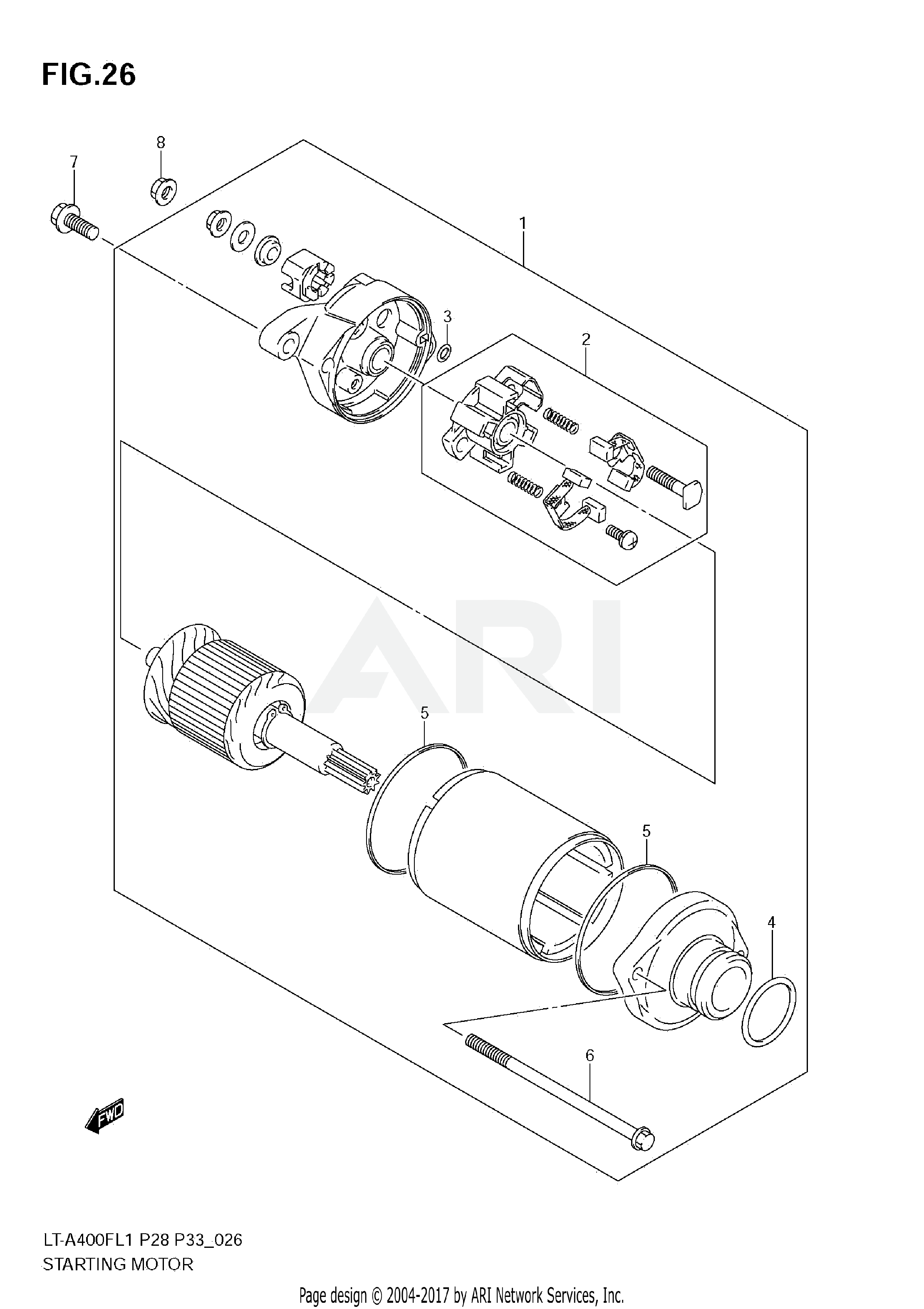 STARTING MOTOR