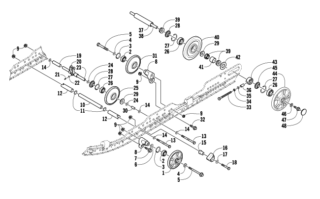 IDLER WHEEL ASSEMBLY