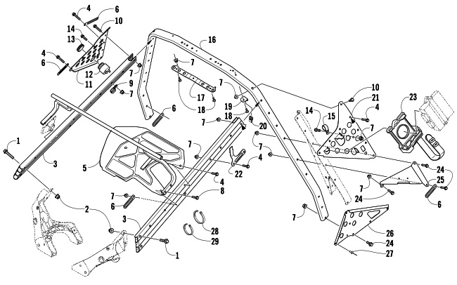 STEERING SUPPORT ASSEMBLY