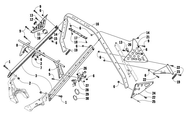 STEERING SUPPORT ASSEMBLY