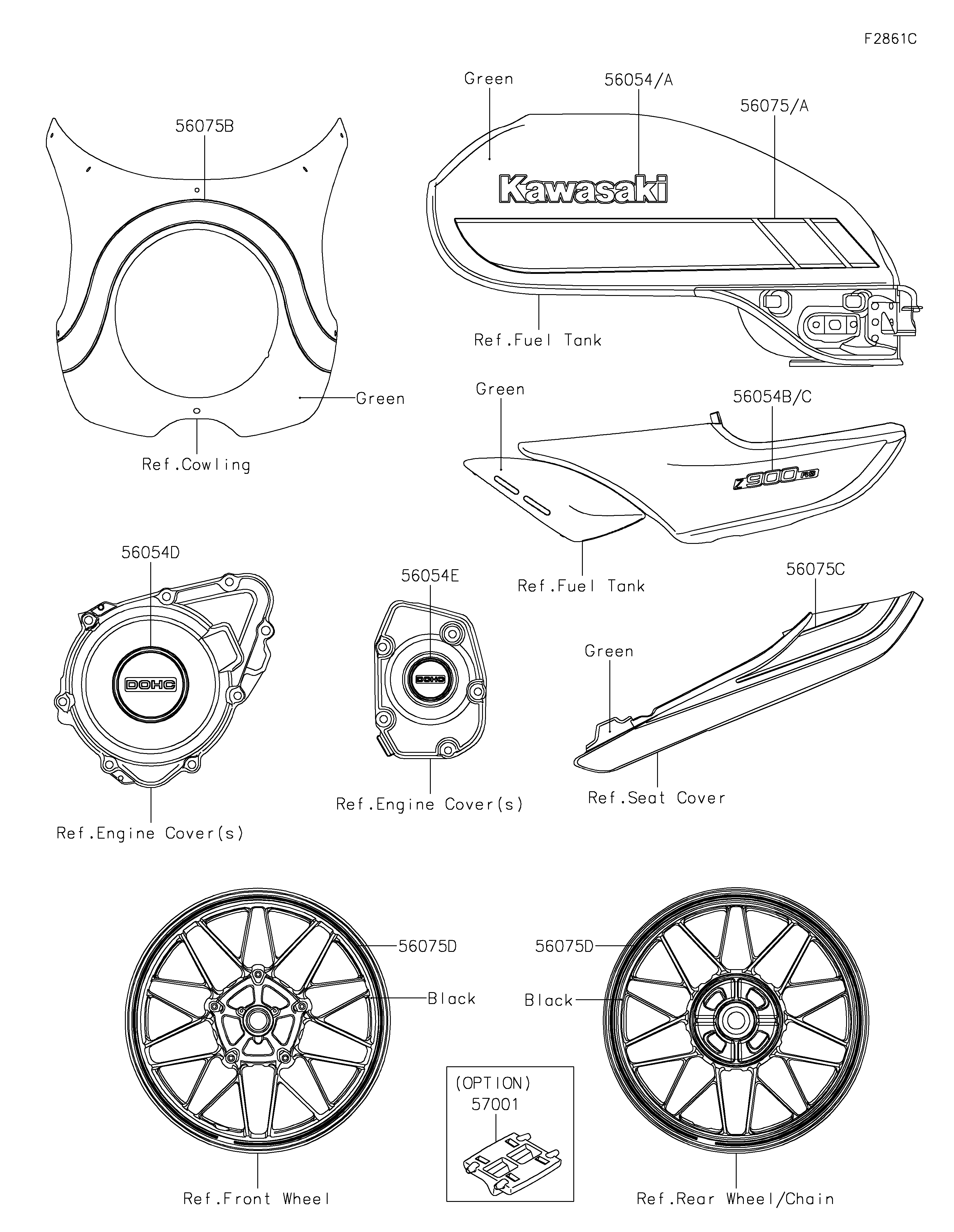 Decals(Green)(EKF)(CA,US)