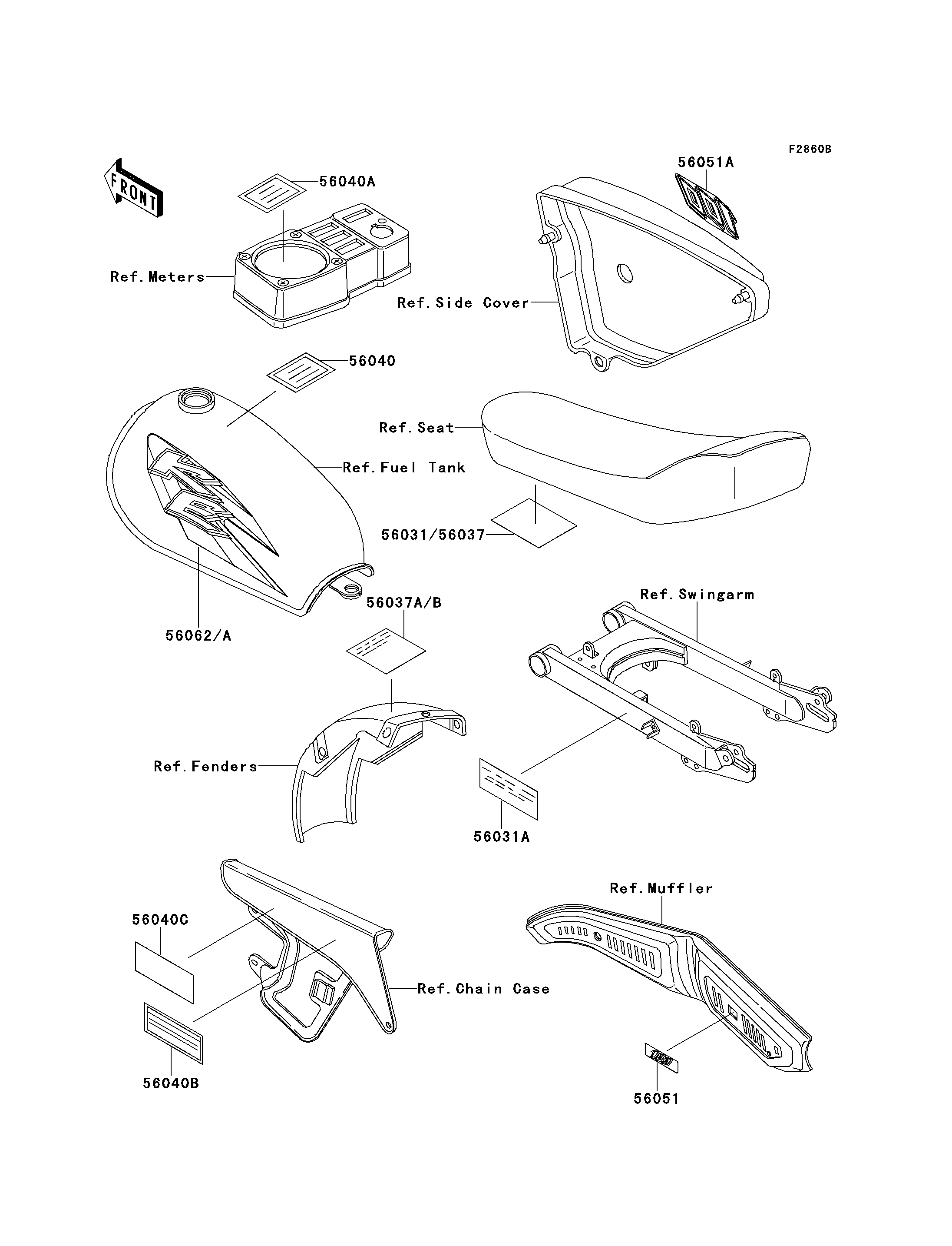 Labels(KE100-B19/B20)