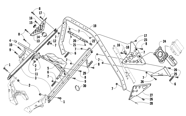 STEERING SUPPORT ASSEMBLY