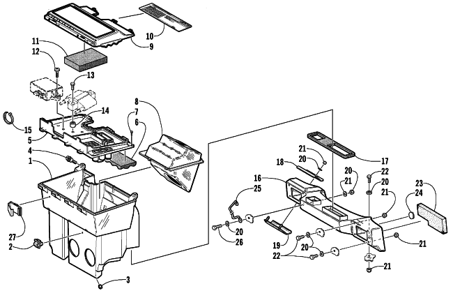 AIR SILENCER ASSEMBLY