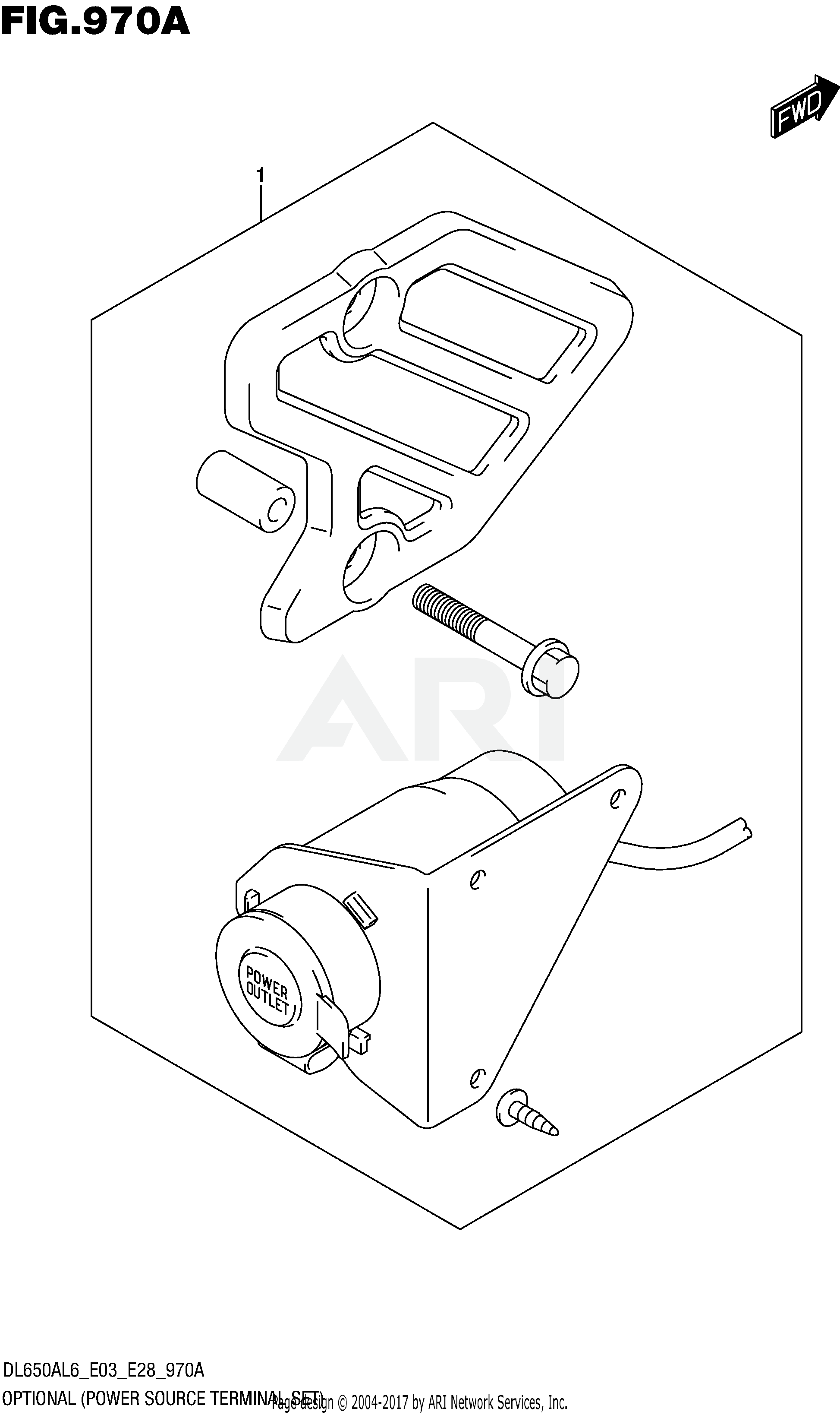 OPTIONAL (POWER SOURCE TERMINAL SET)