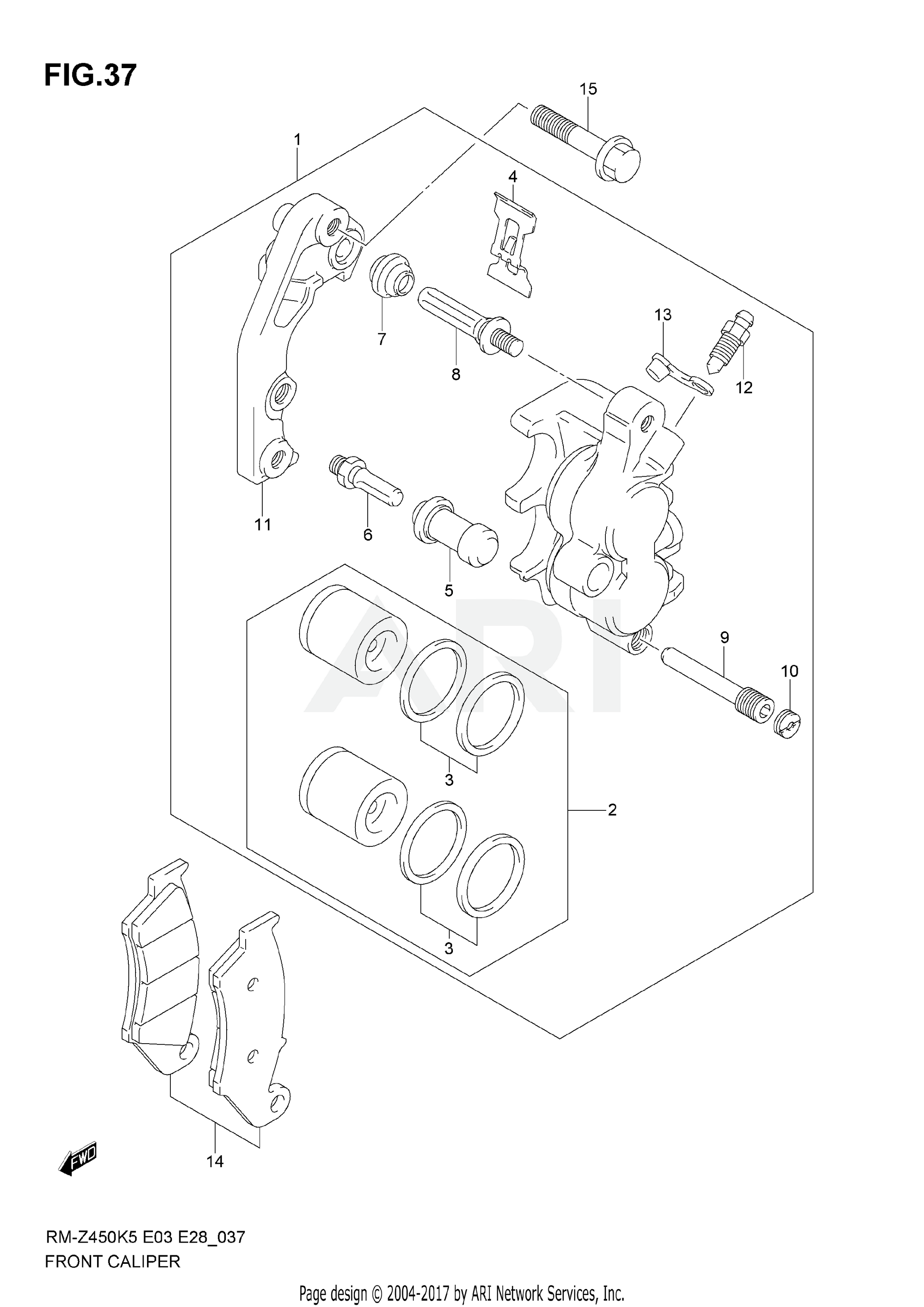 FRONT CALIPER