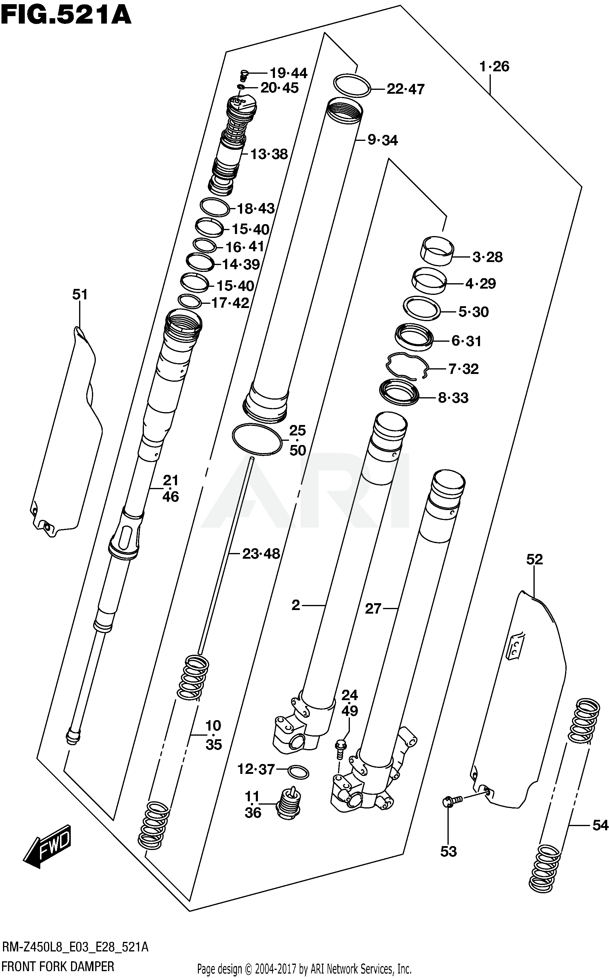 FRONT FORK DAMPER