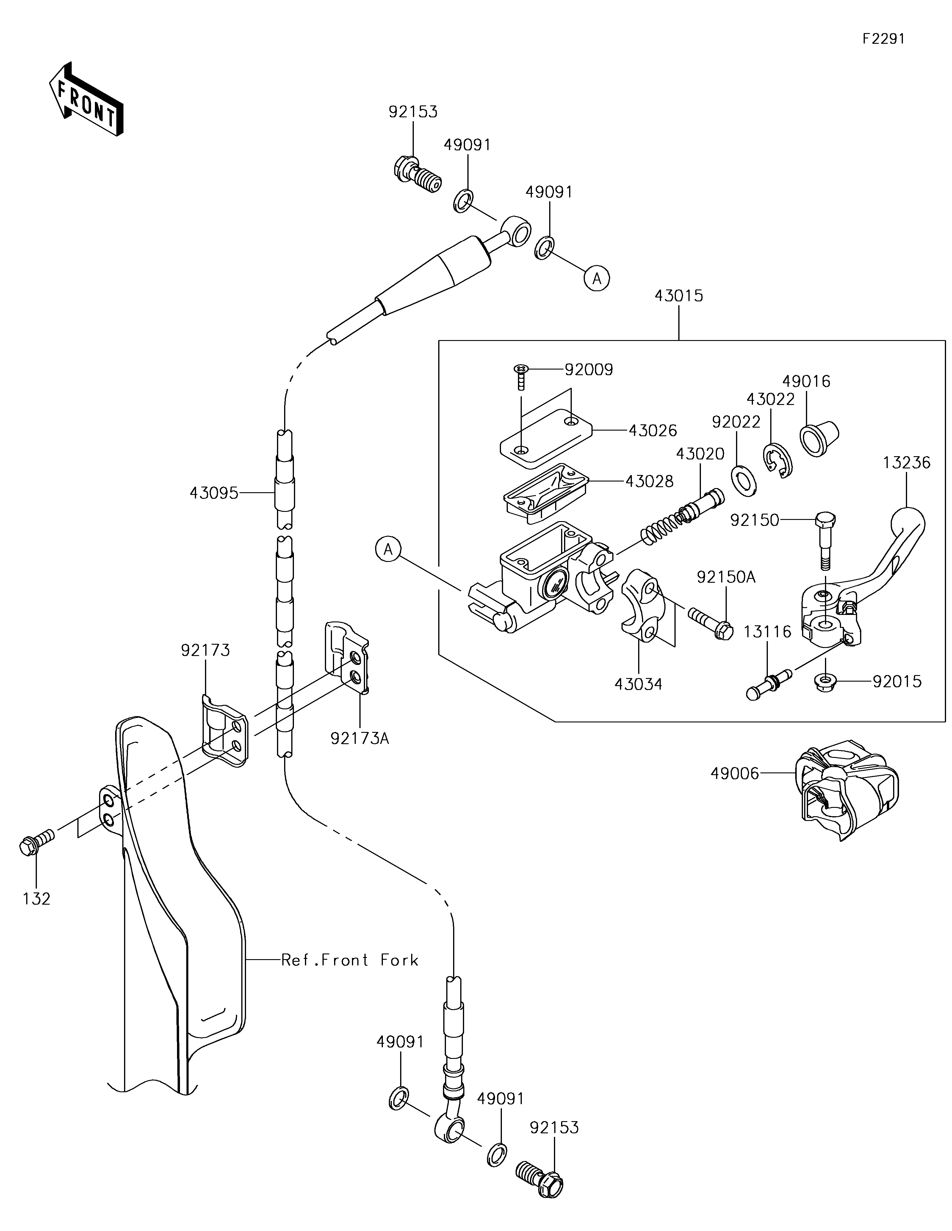 Front Master Cylinder