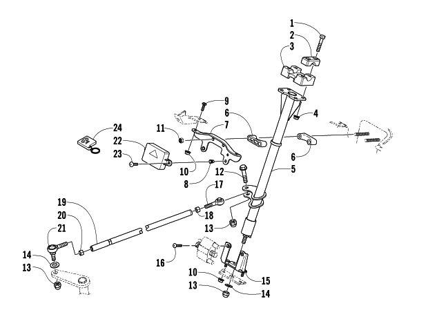 STEERING POST ASSEMBLY