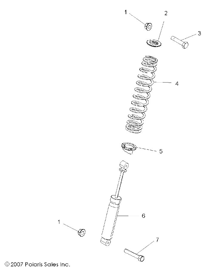 SUSPENSION, FRONT SHOCK - R09VH76 ALL OPTIONS (49RGRSHOCKMTG08VISTA)