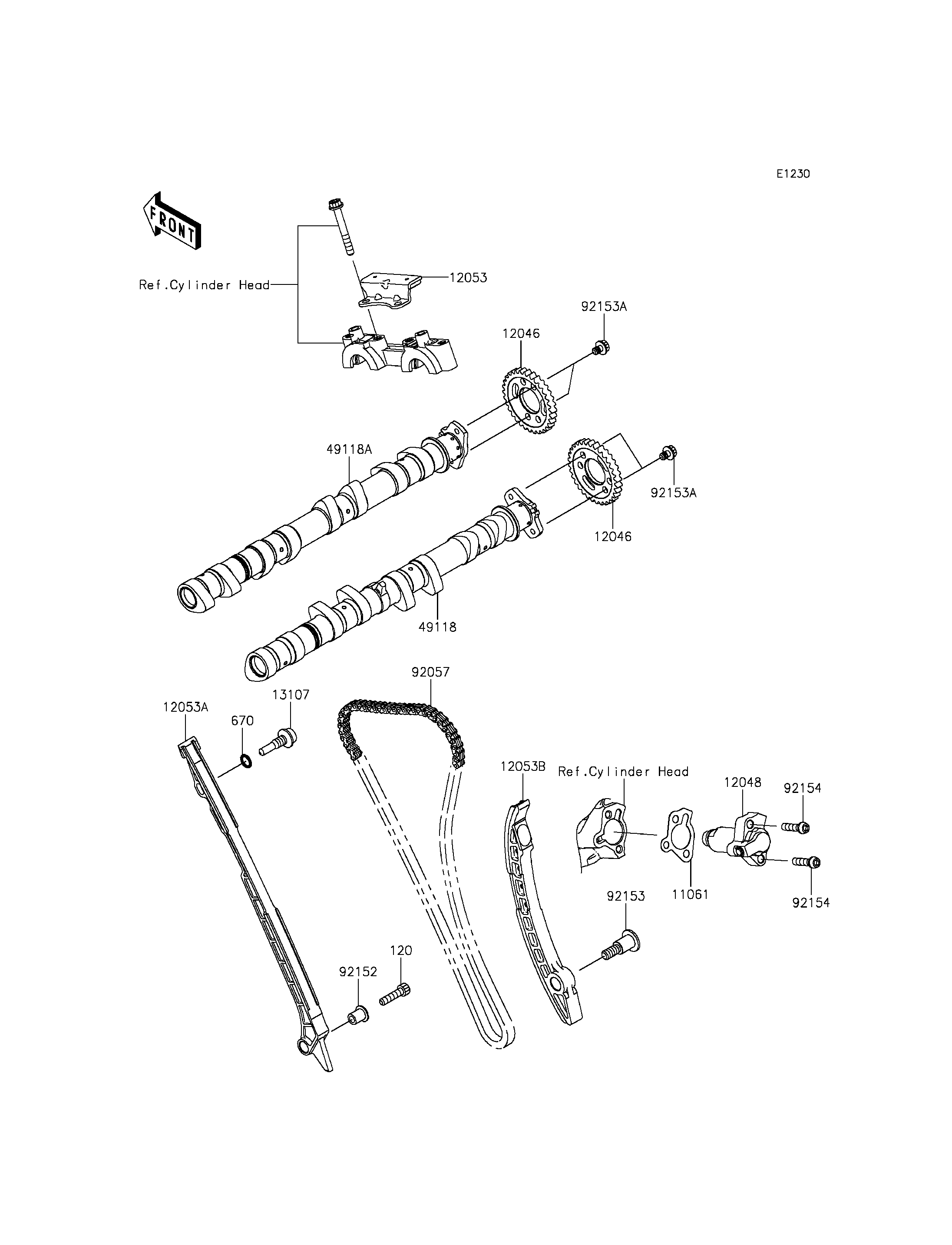 Camshaft(s)/Tensioner